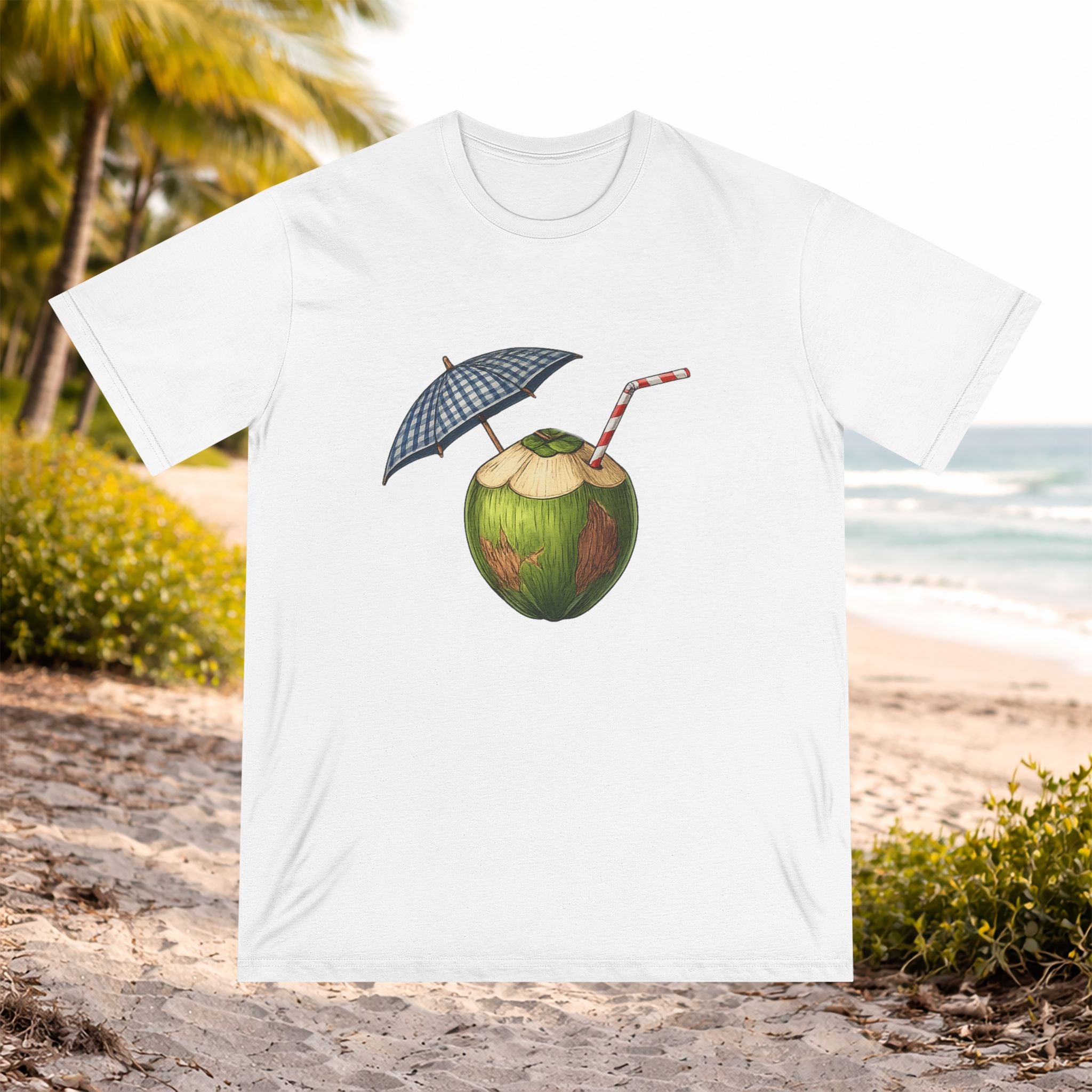 Coconut Drink Organic Cotton Shirt