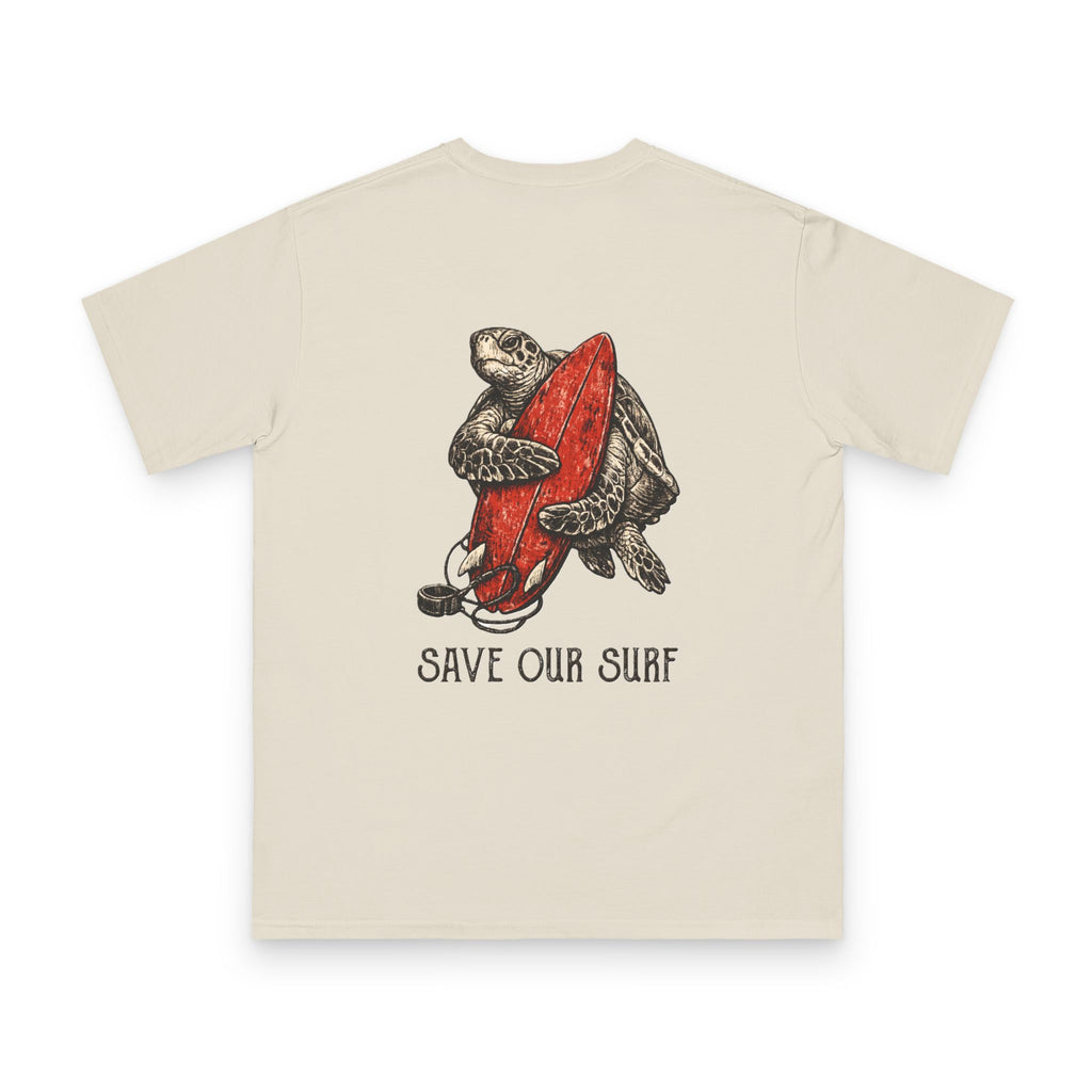 Save Our Surf Sea Turtle Organic Cotton T-Shirt