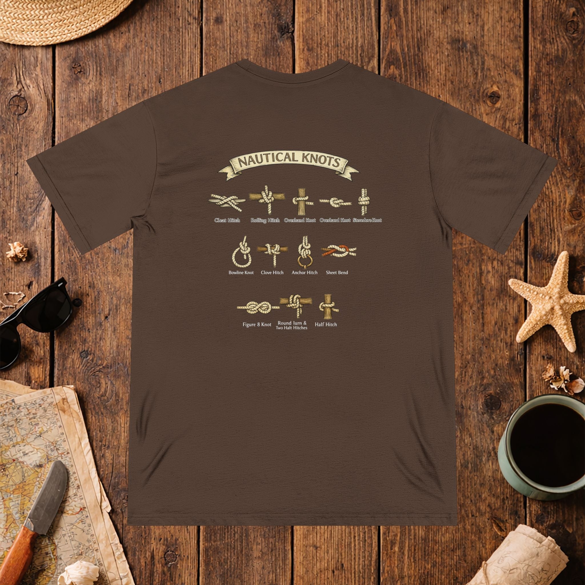 Nautical Knots Organic Cotton Shirt