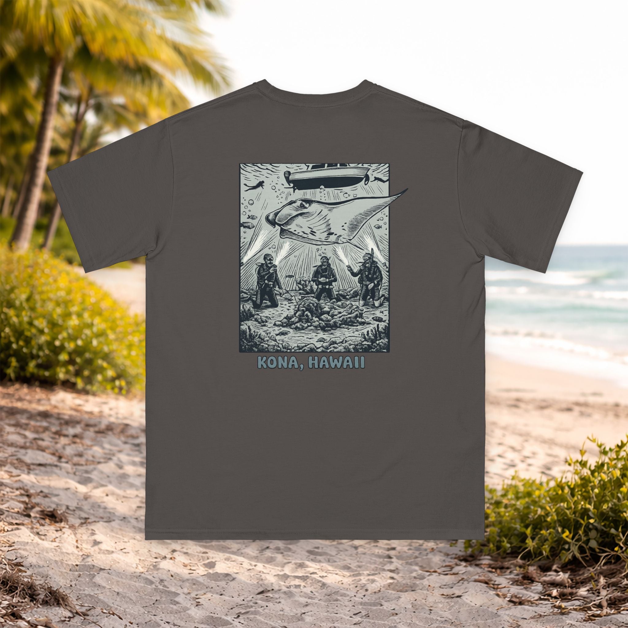Kona Hawaii Manta Ray Organic Cotton Shirt