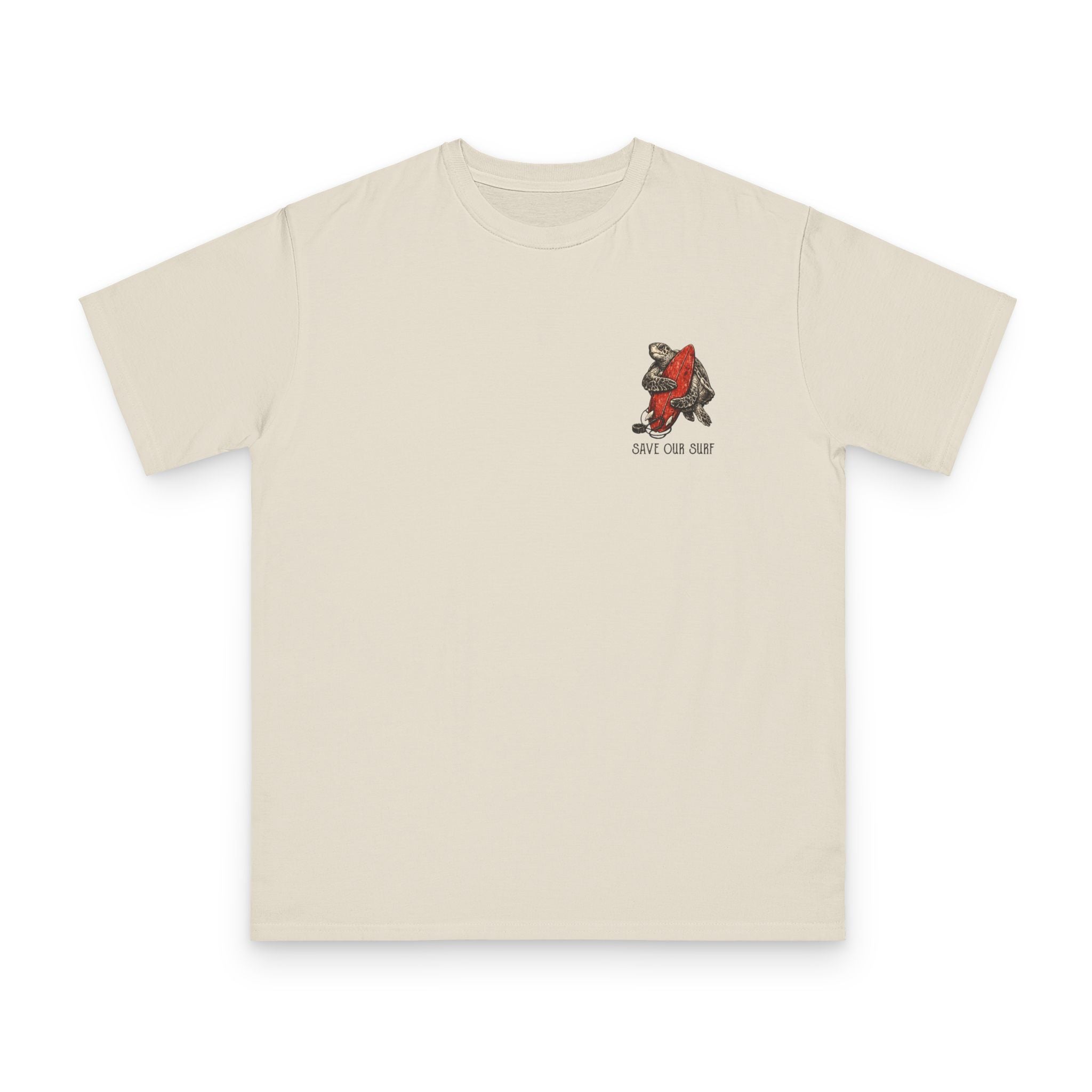 Save Our Surf Sea Turtle Organic Cotton T-Shirt
