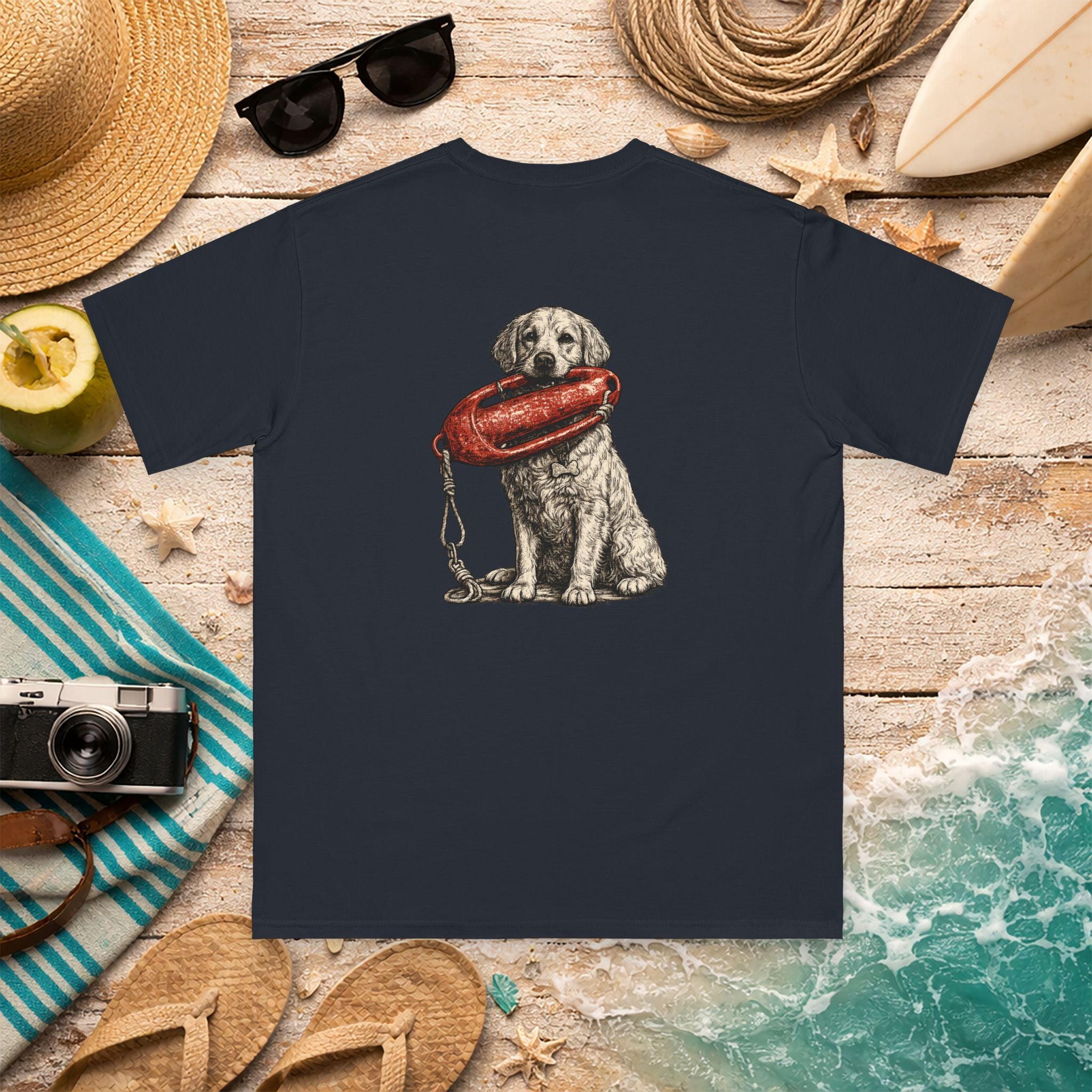 Lifeguard Retriever Organic Cotton Shirt