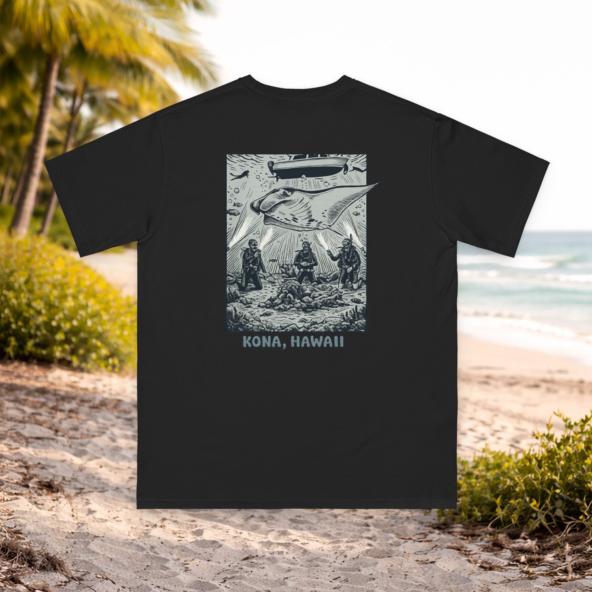 Kona Hawaii Manta Ray Organic Cotton Shirt