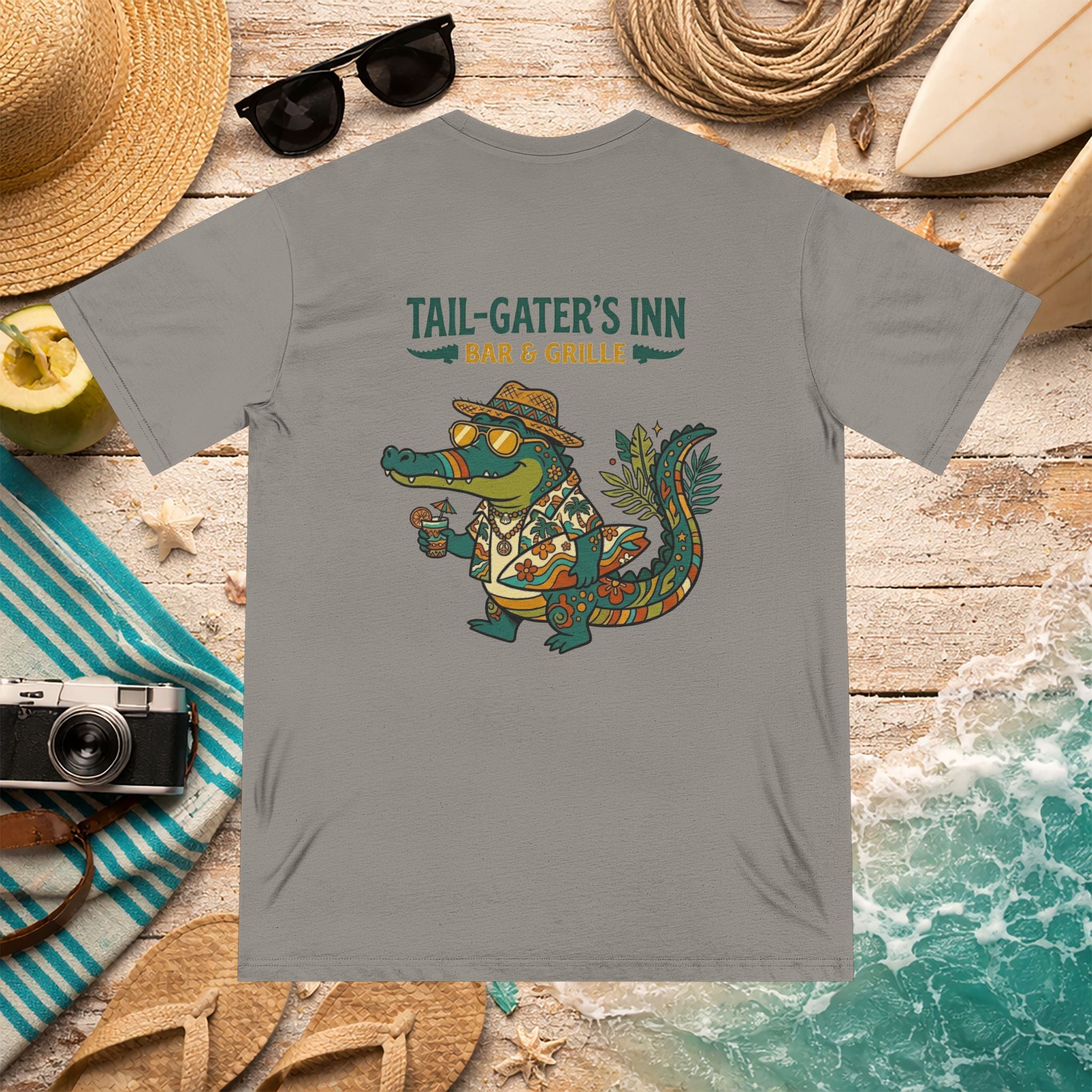 Tail-Gater's Inn Bar & Grille Organic Cotton Shirt