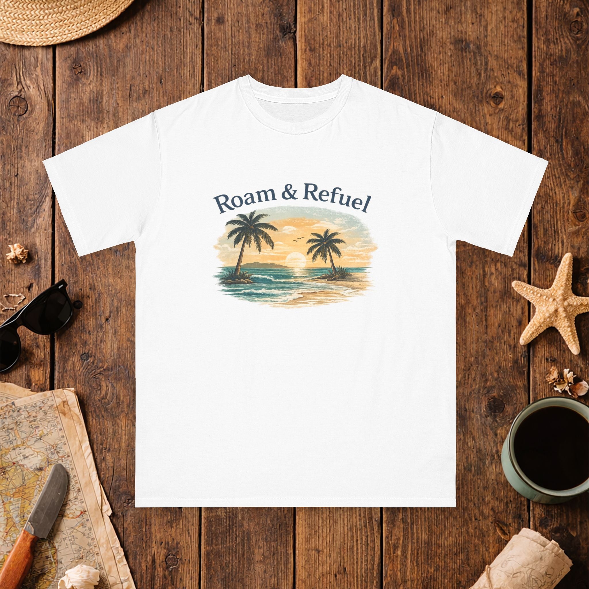 Roam & Refuel Beach Organic Cotton Shirt