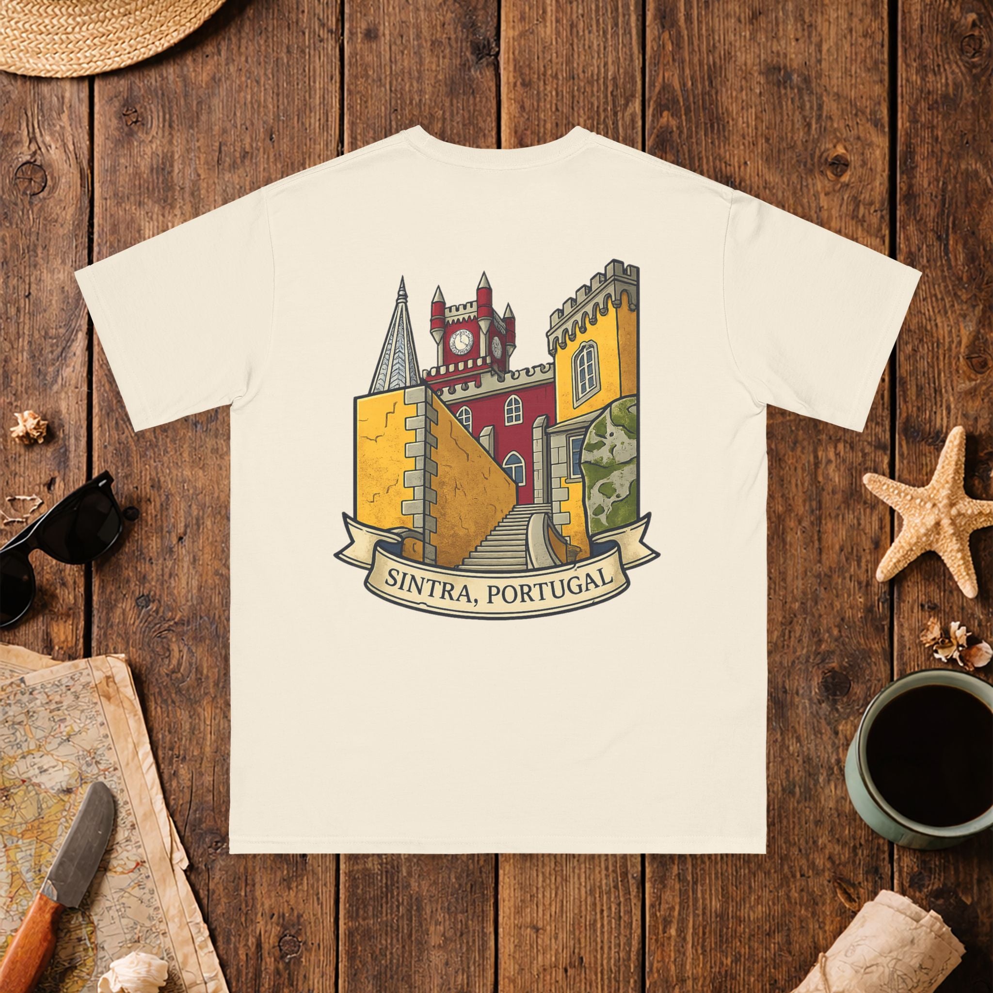 Sintra Portugal Palace Organic Cotton Shirt