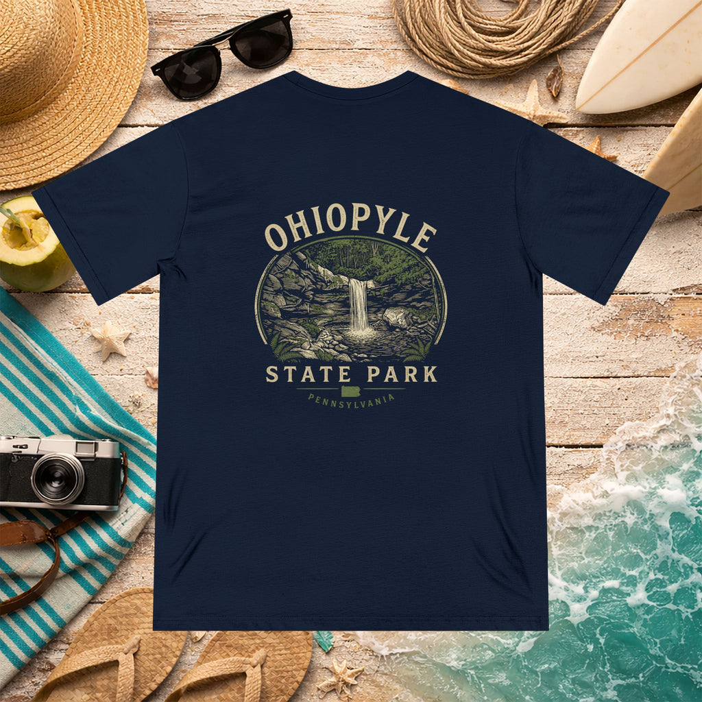 Ohiopyle State Park Organic Cotton Shirt