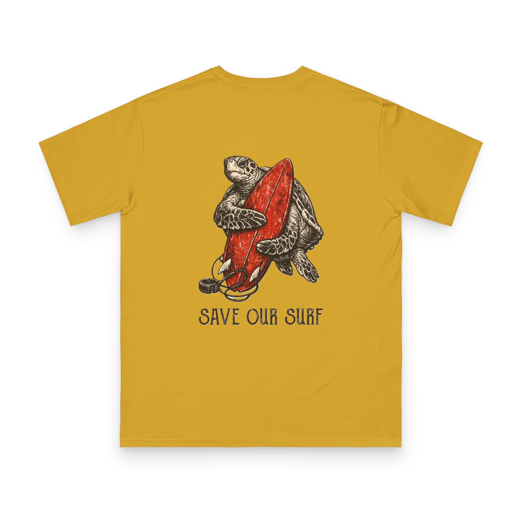 Save Our Surf Sea Turtle Organic Cotton T-Shirt