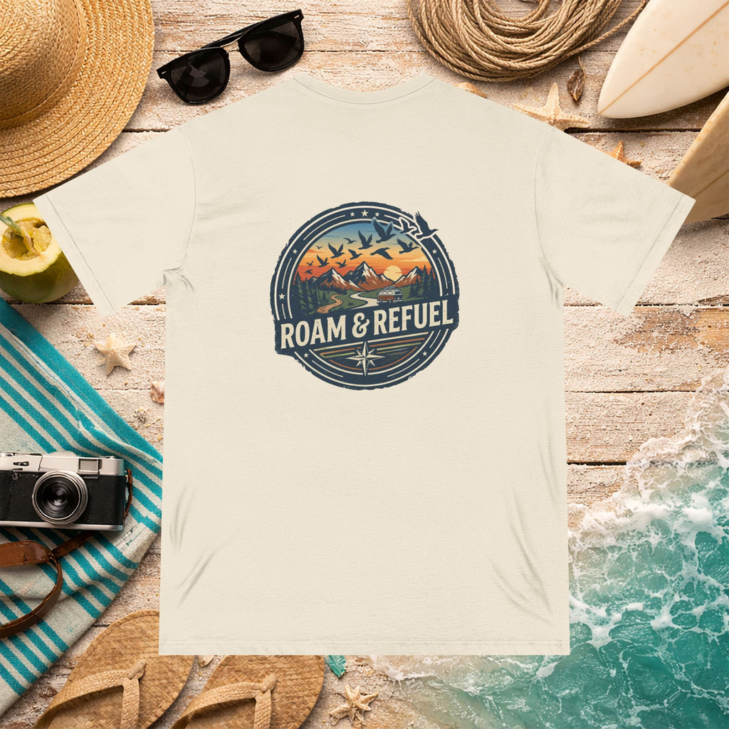 Vintage Roam & Refuel Organic Cotton Shirt