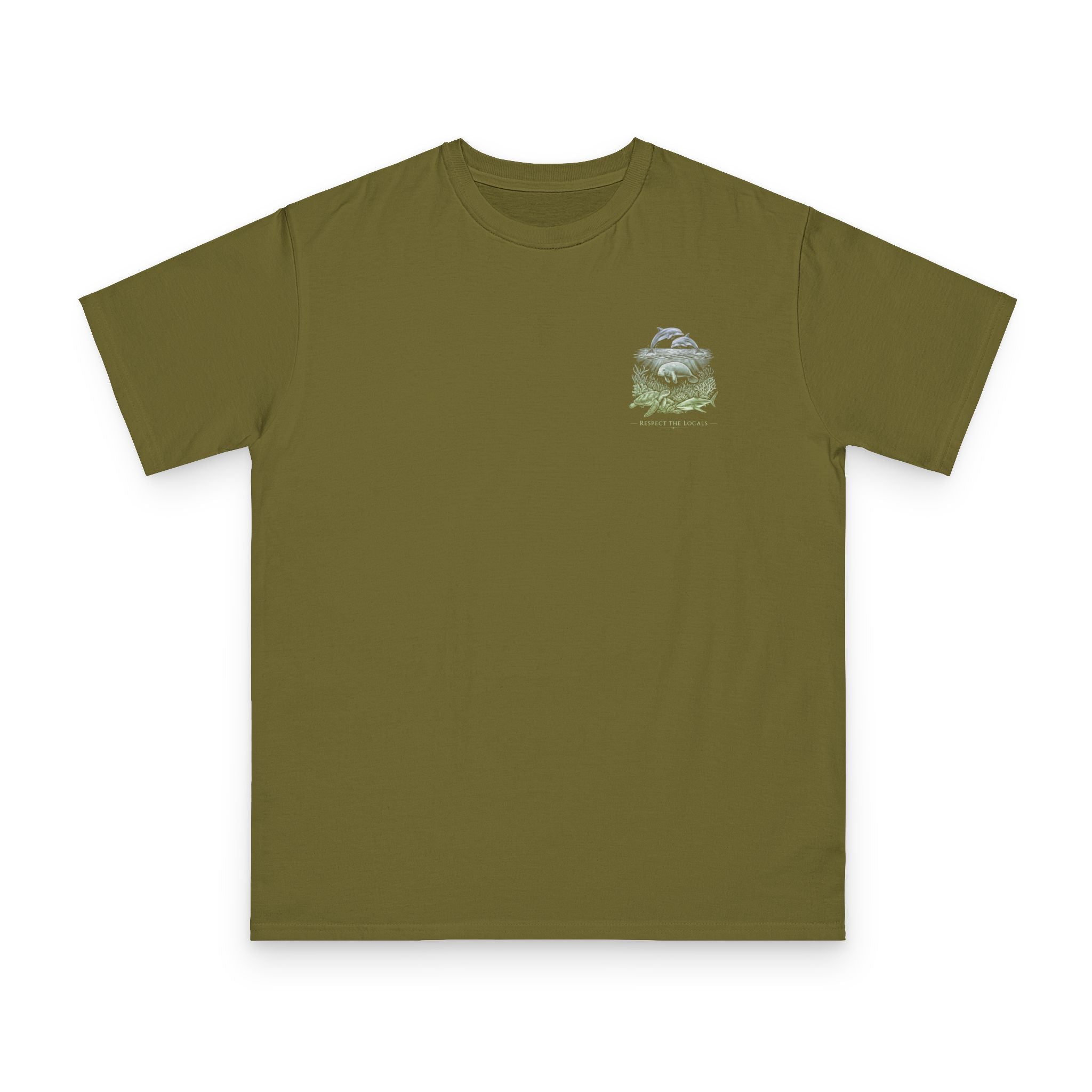 Respect the Locals Dolphin Organic Cotton Shirt