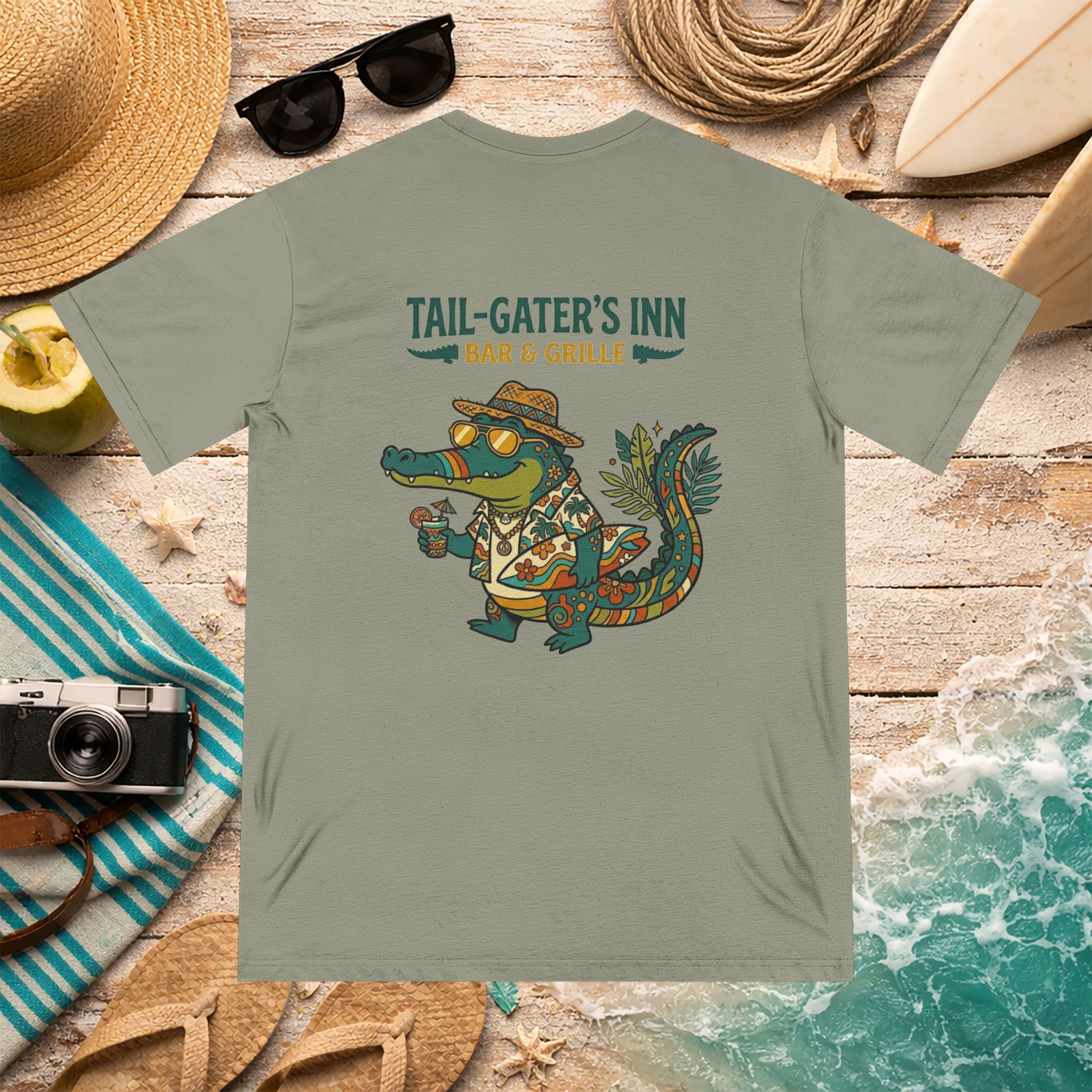 Tail-Gater's Inn Bar & Grille Organic Cotton Shirt