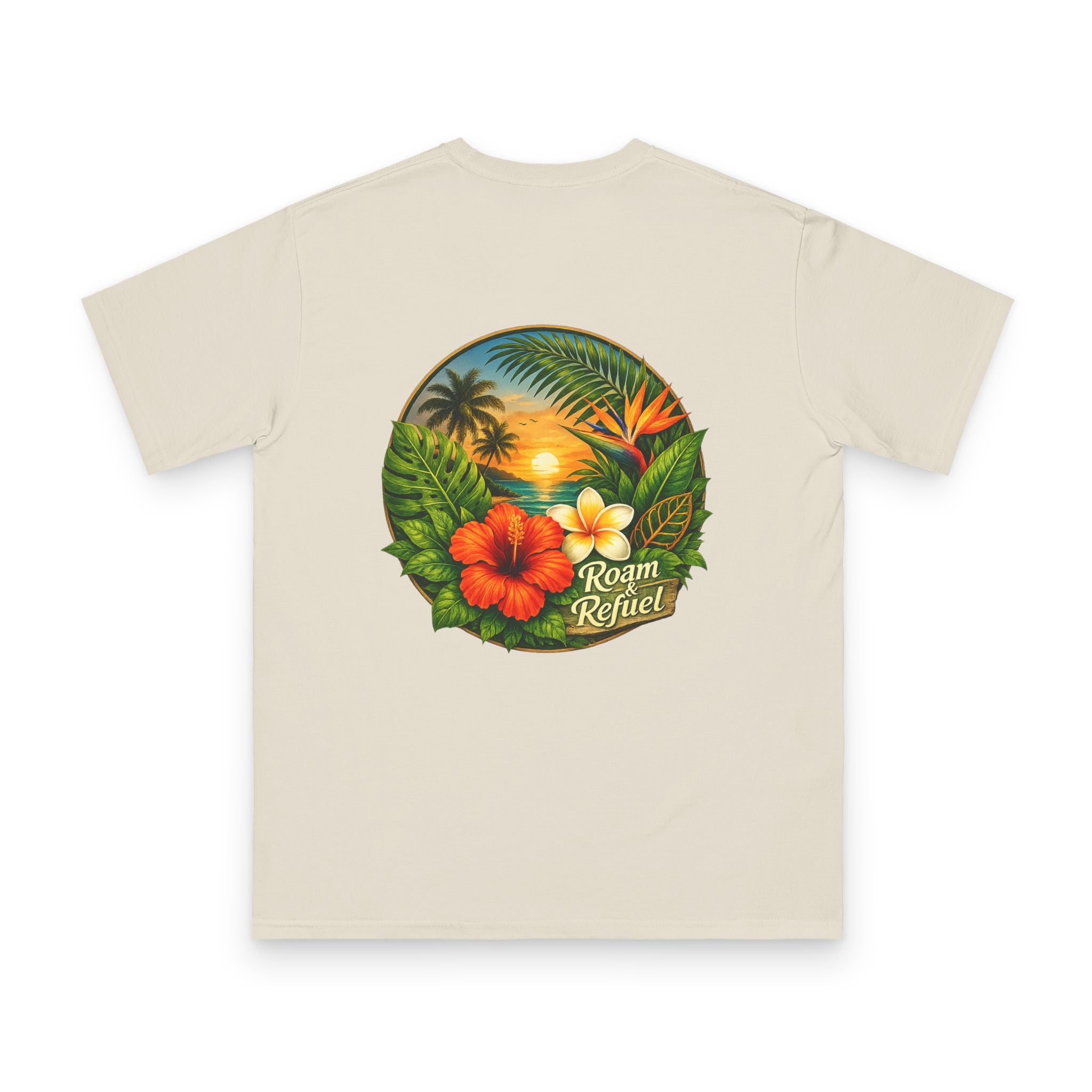 Tropical Sunset Organic Cotton Shirt