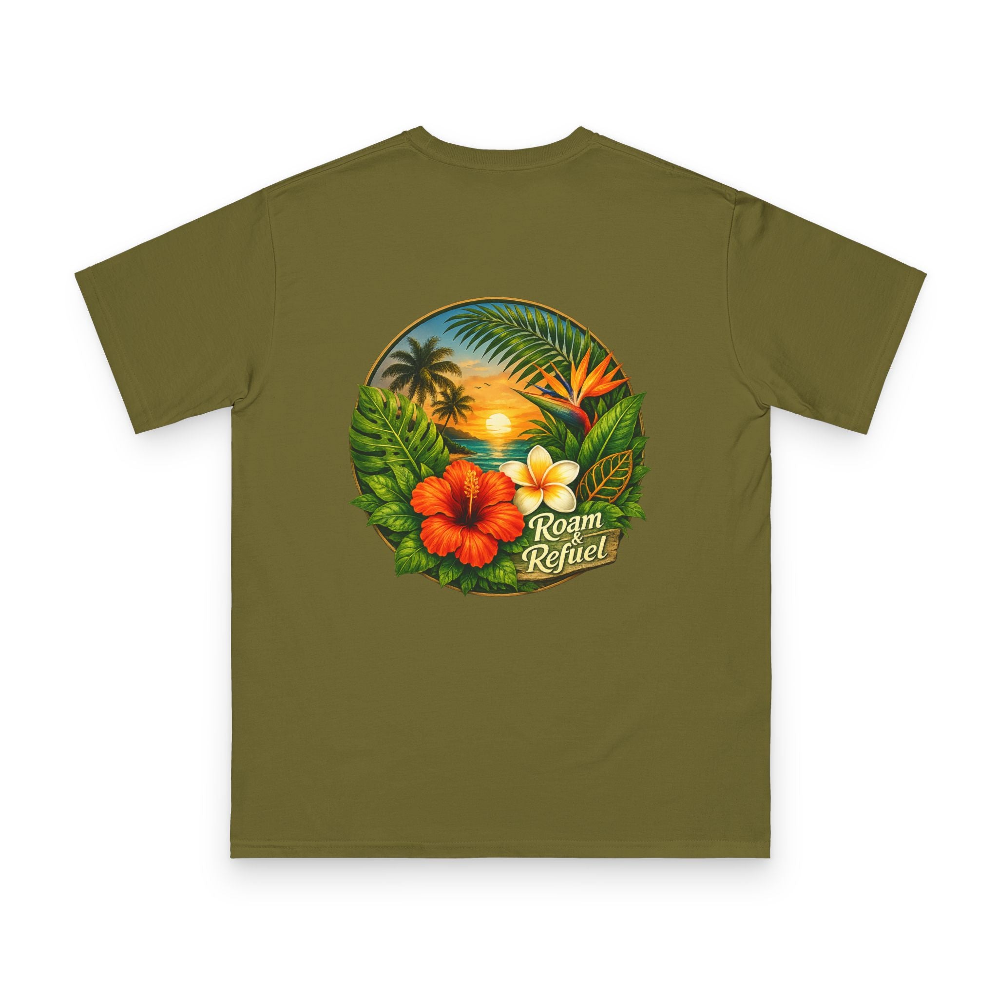 Tropical Sunset Organic Cotton Shirt
