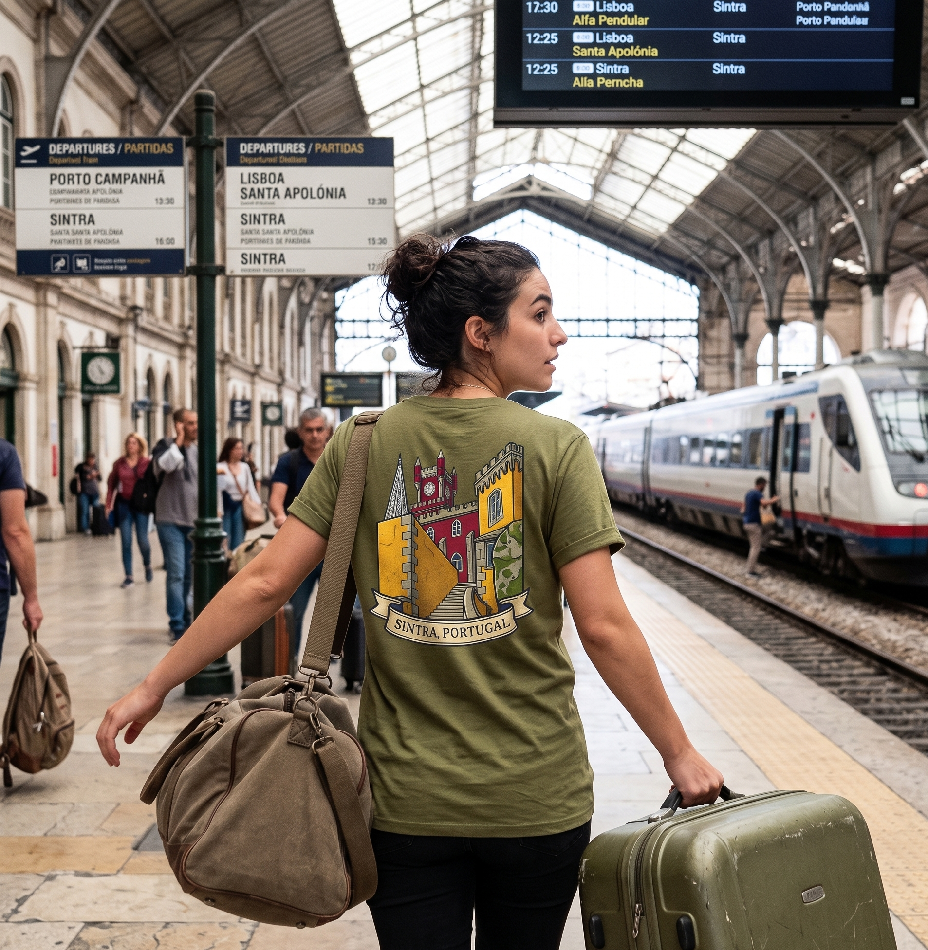 Sintra Portugal Palace Organic Cotton Shirt