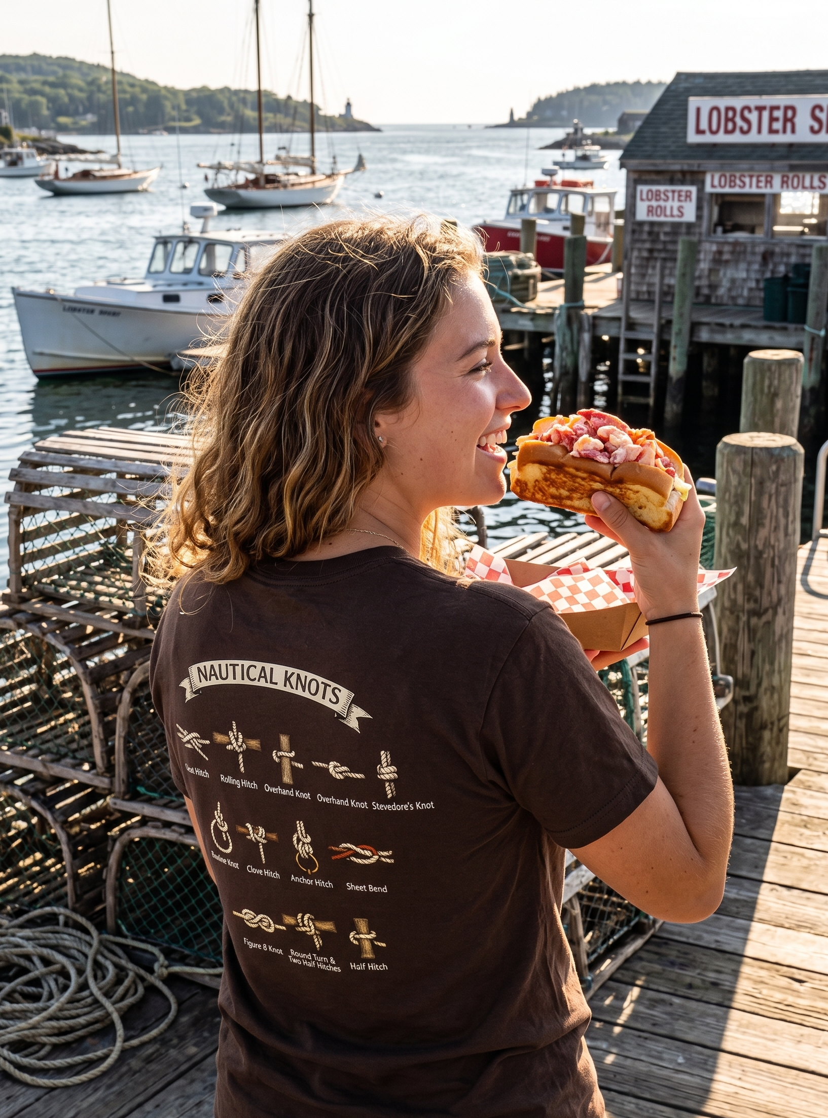 Nautical Knots Organic Cotton Shirt