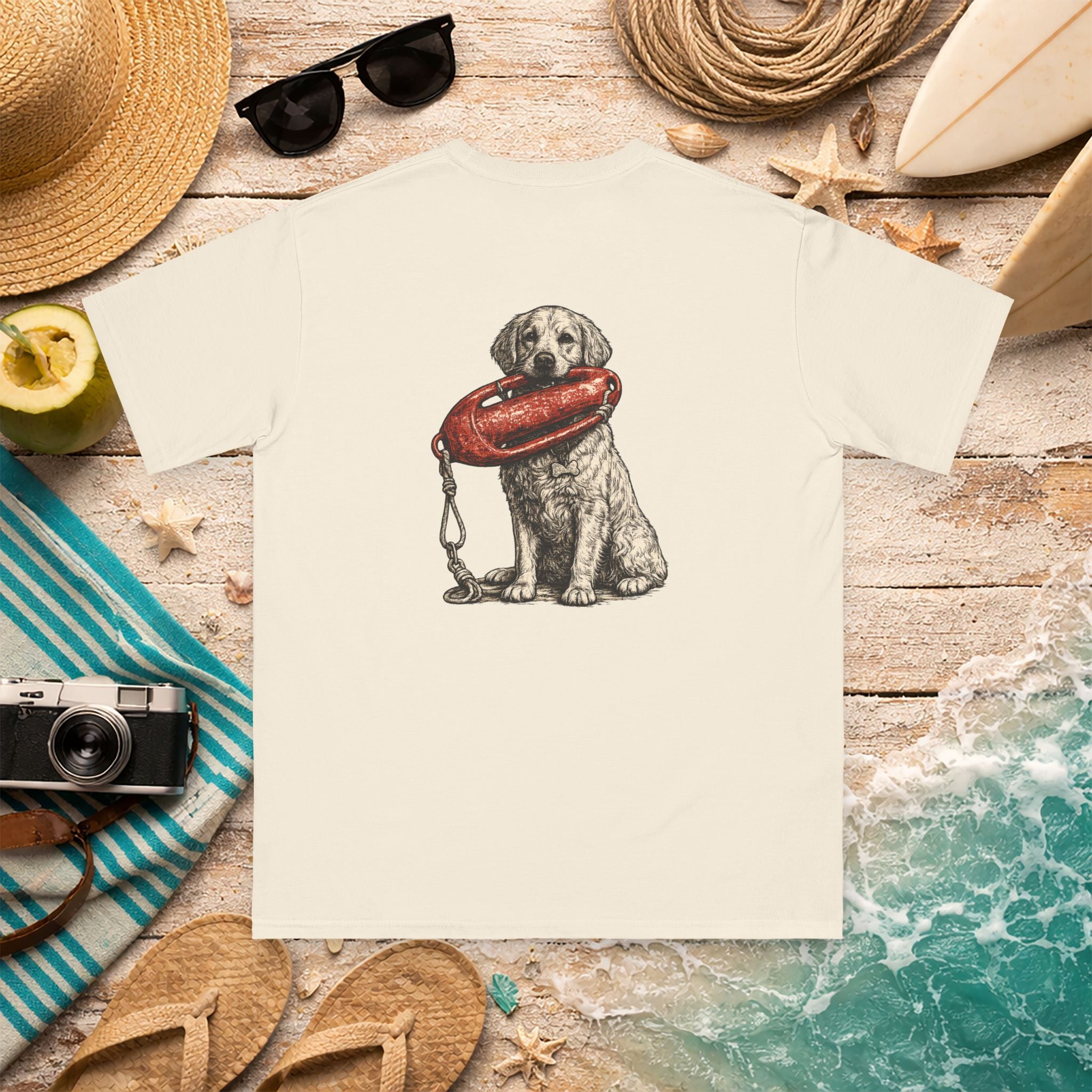 Lifeguard Retriever Organic Cotton Shirt