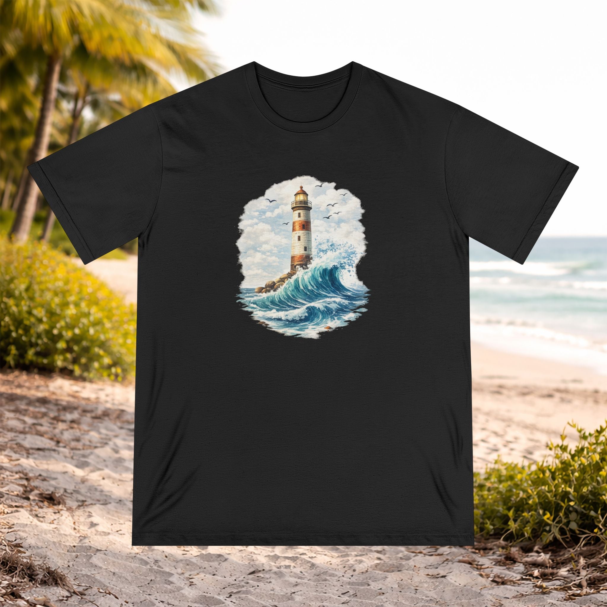 Lighthouse Wave Organic Cotton Shirt
