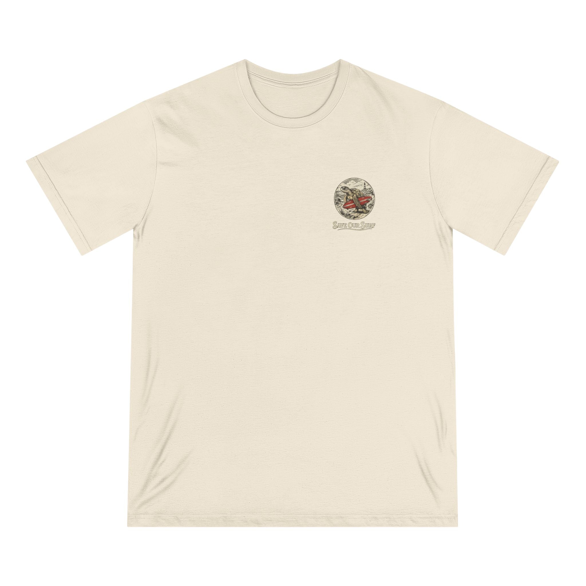 Vintage Surf Sea Turtle Organic Cotton Shirt