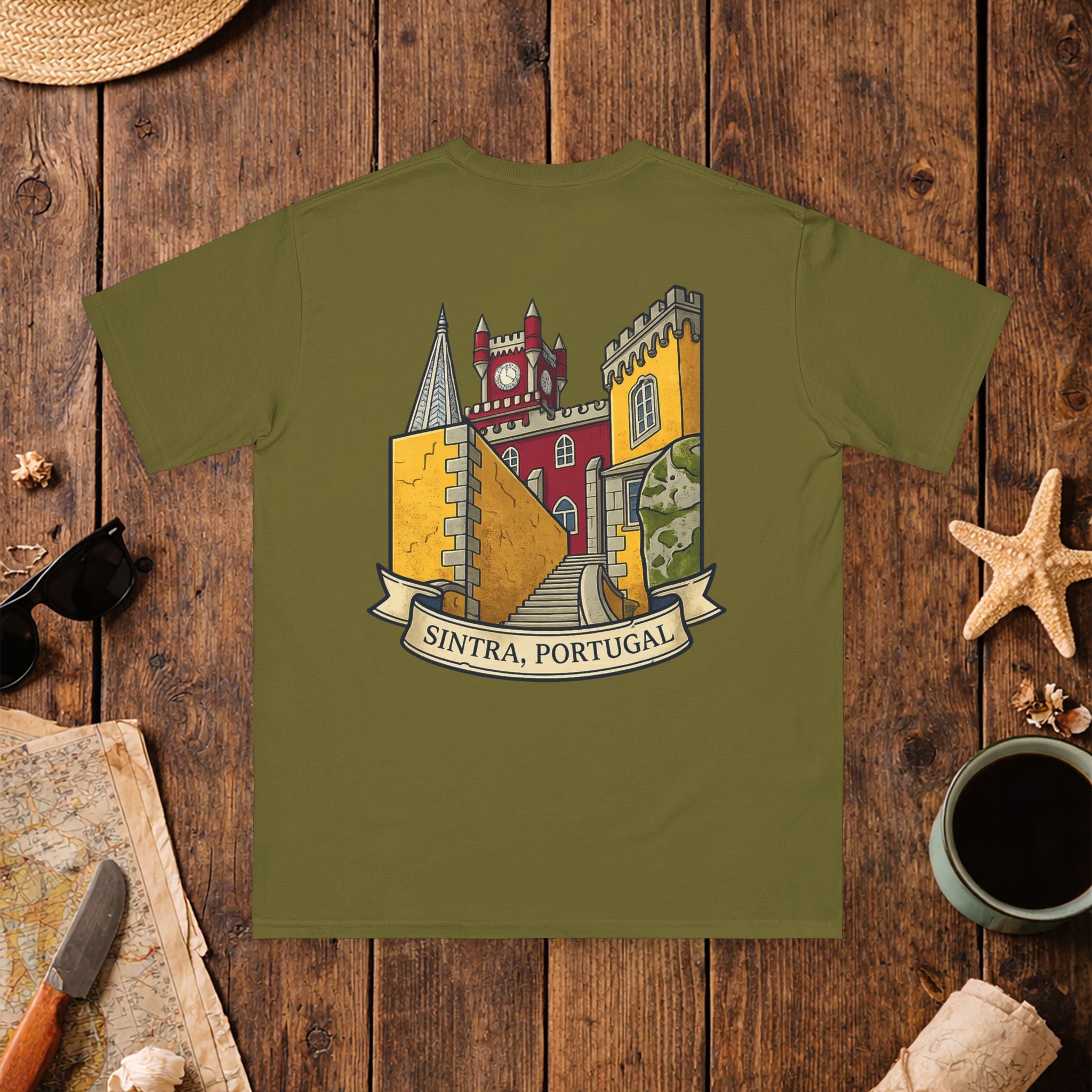 Sintra Portugal Palace Organic Cotton Shirt