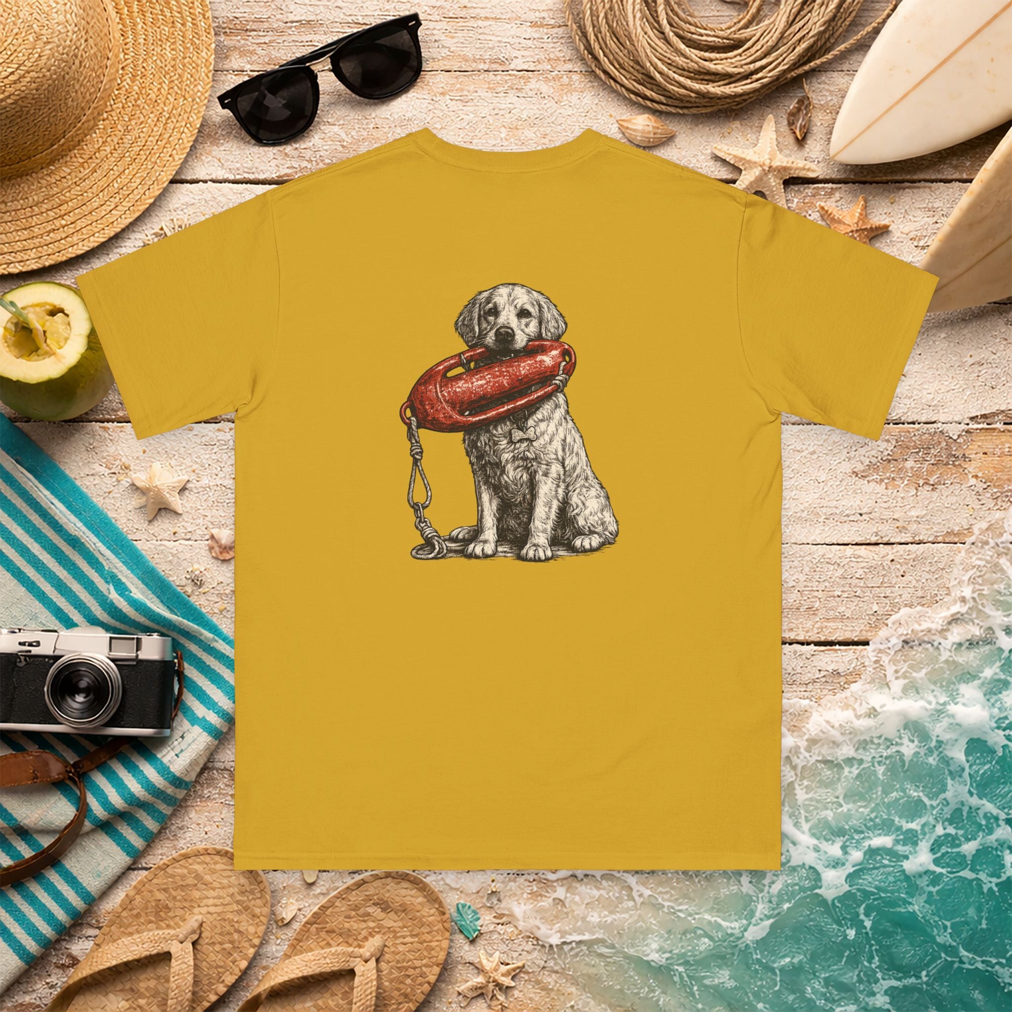 Lifeguard Retriever Organic Cotton Shirt