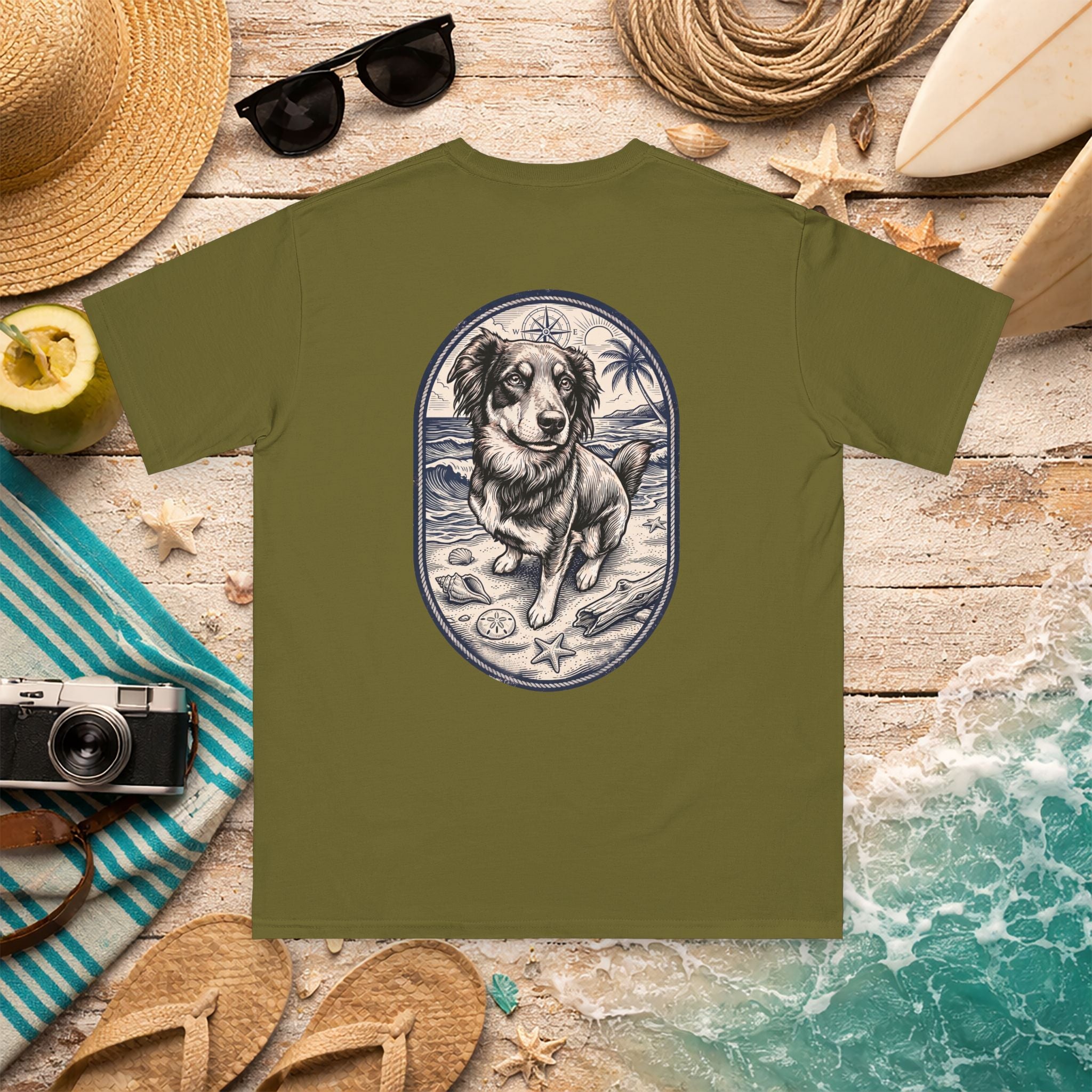 Beach Dog Organic Cotton Shirt