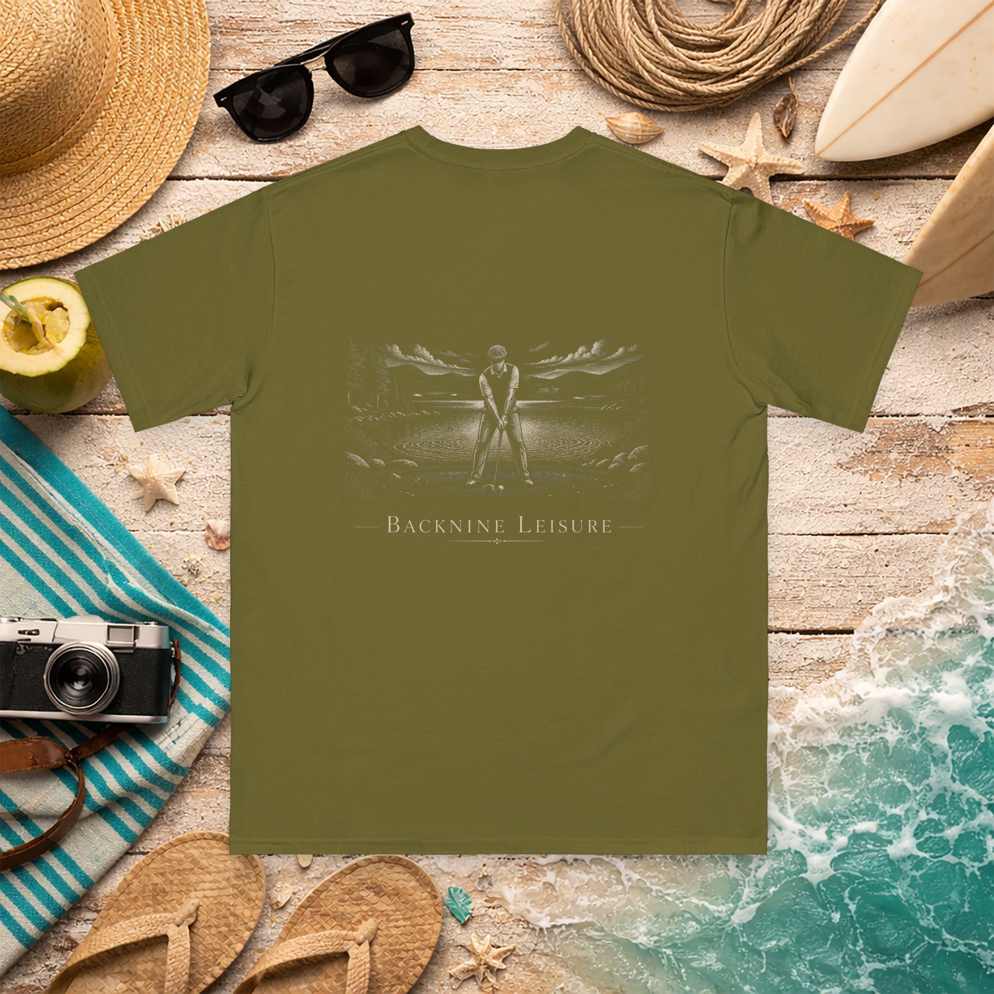 Golf Backnine Leisure Organic Cotton Shirt