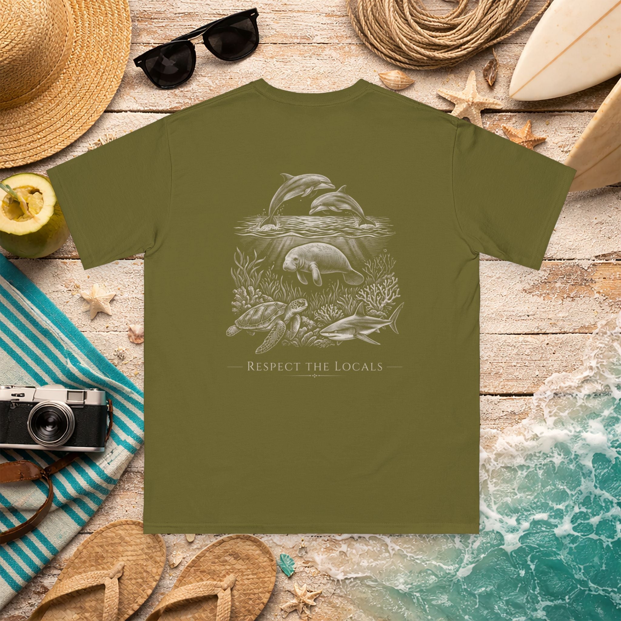Respect the Locals Organic Cotton Shirt