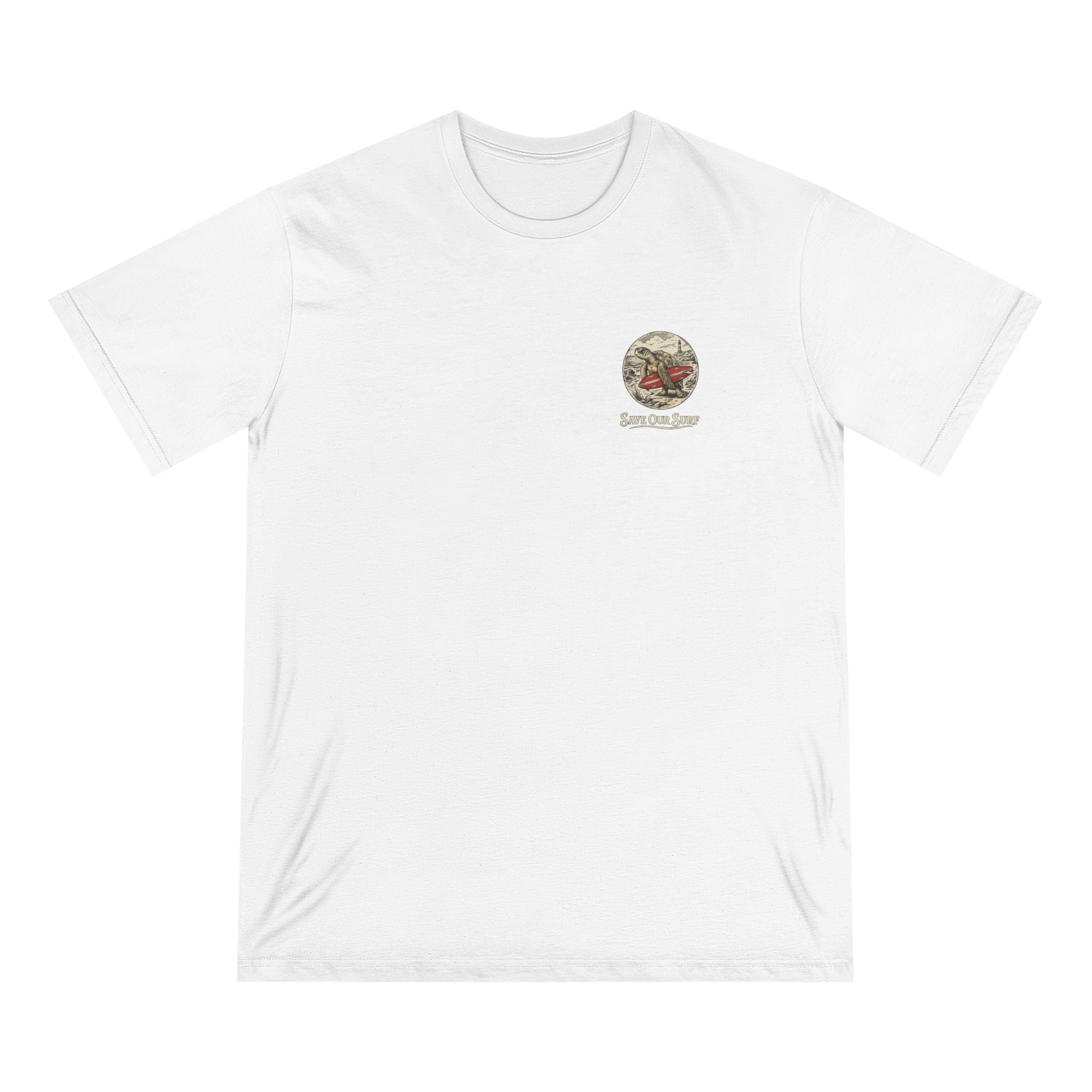 Vintage Surf Sea Turtle Organic Cotton Shirt