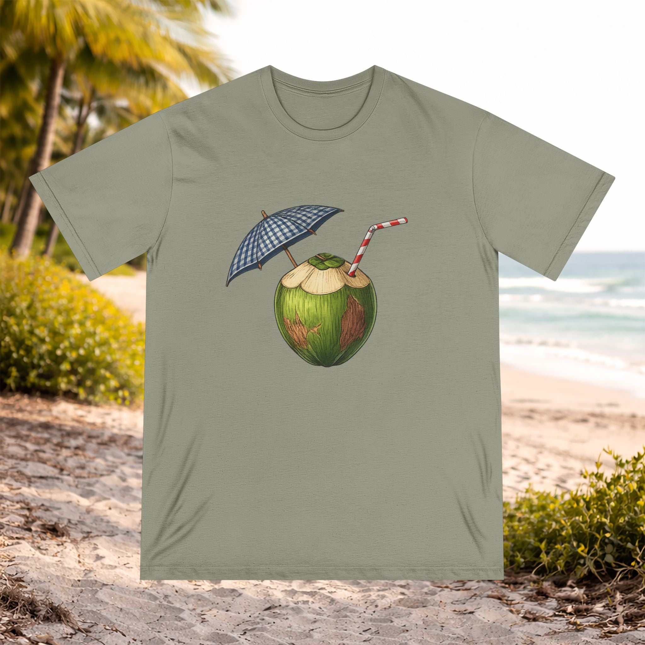Coconut Drink Organic Cotton Shirt
